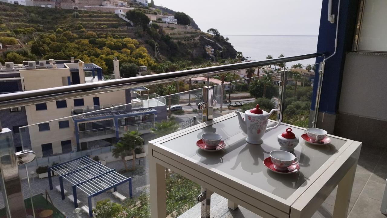 Ferienwohnung Vistas De Ensueno Junto Al Mar Almuñécar Exterior foto